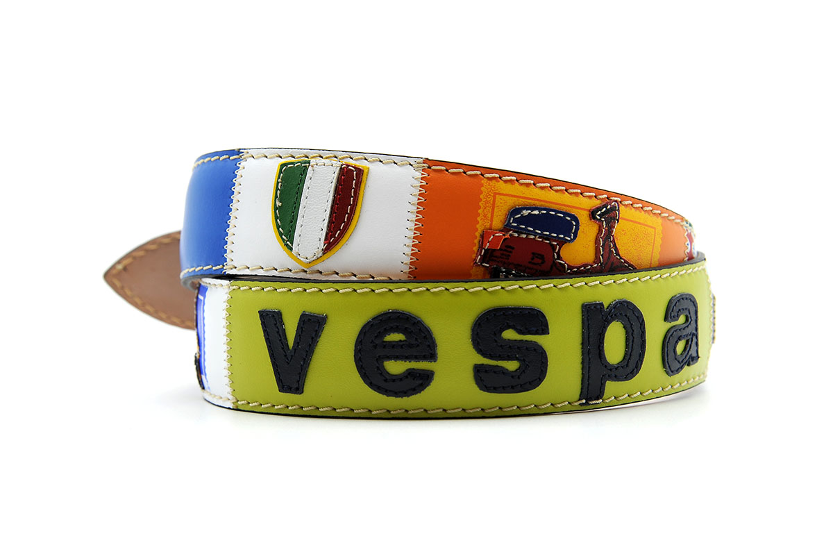 Ledergürtel Vespa Italia Ledergürtel Vespa Italia